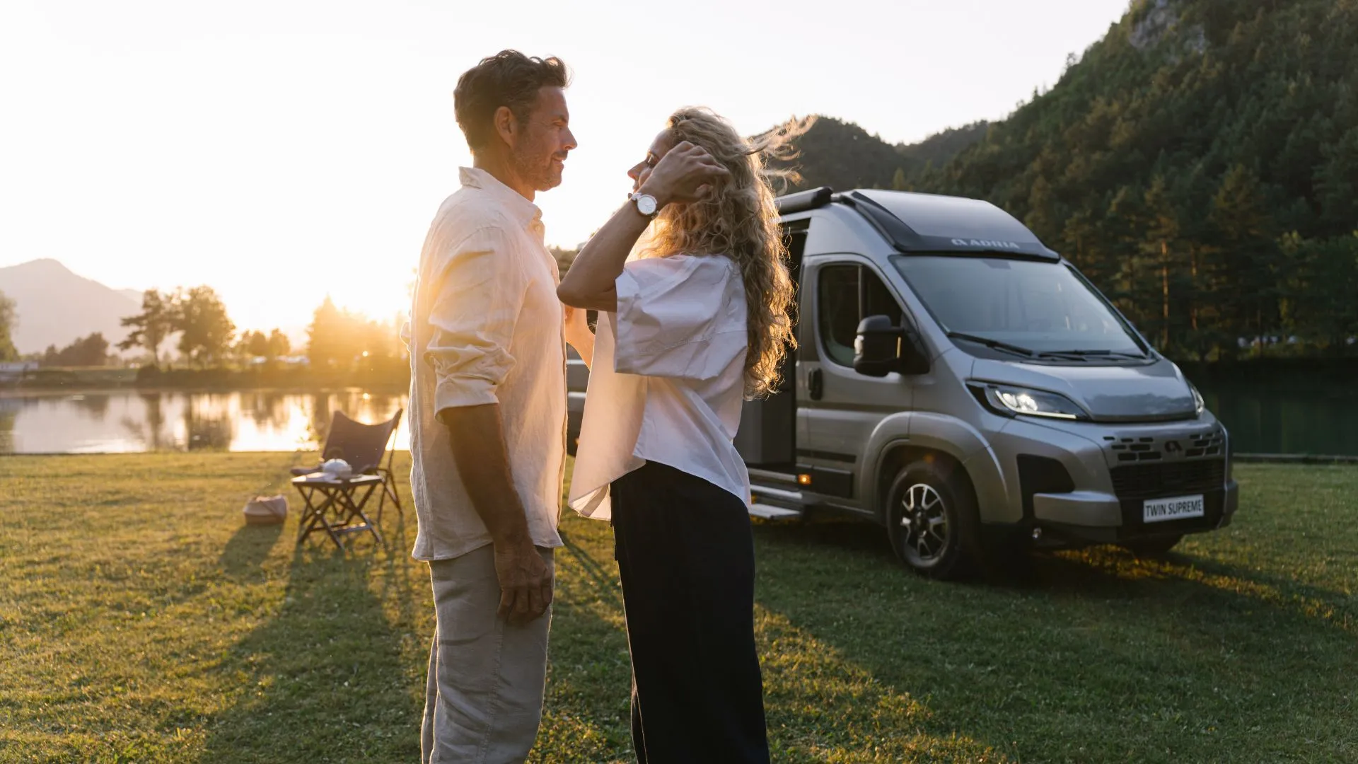 Adria Twin Supreme v přírodě