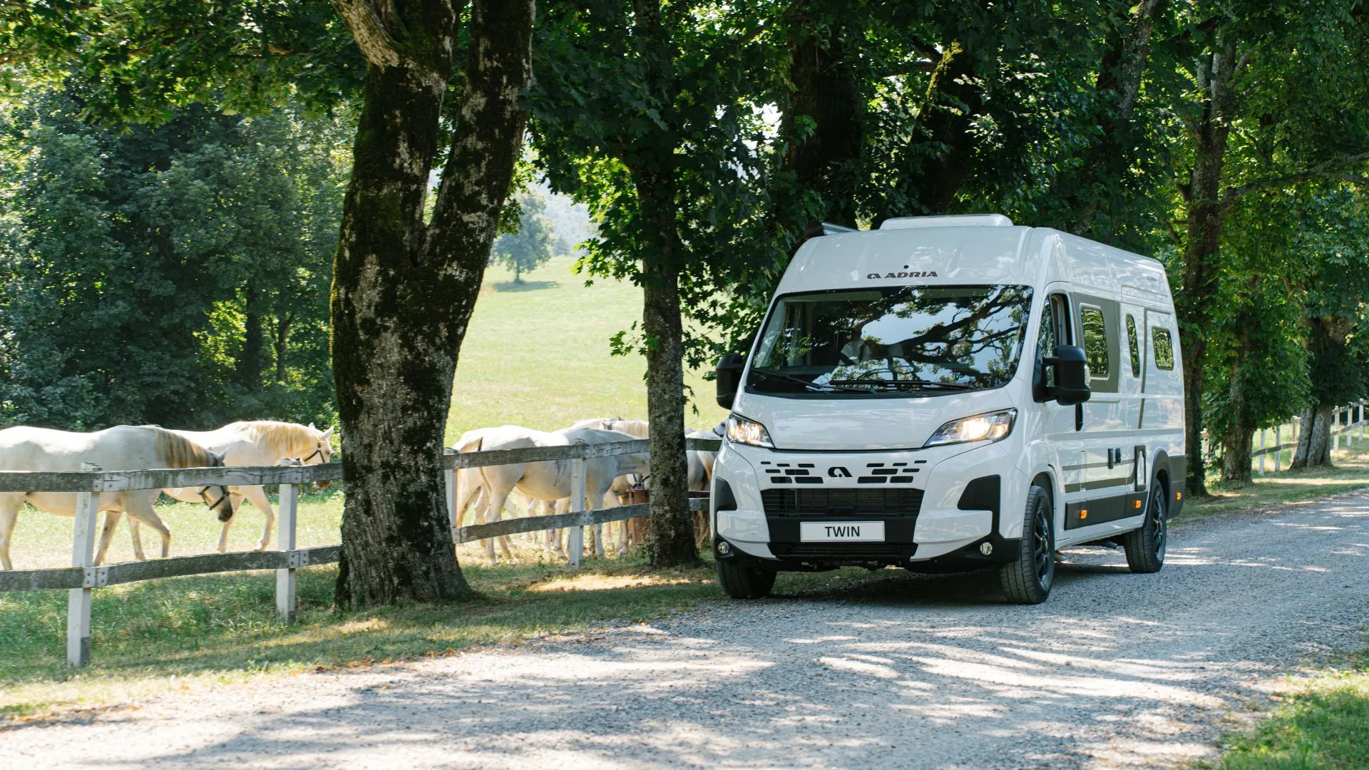 Adria Twin v přírodě