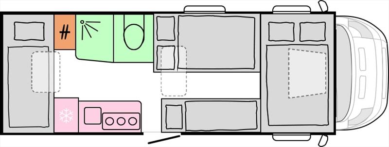 CORAL XL AXESS 650 DK plán 2