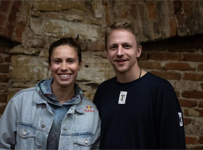 Eva with Tomáš in Roxy