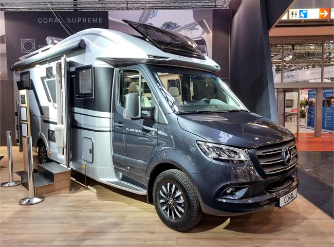 Adria presents its new models at Caravansalon in Düsseldorf