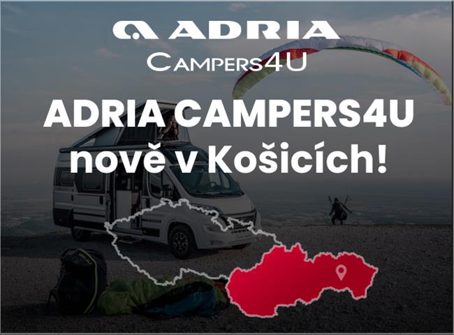 Nová pobočka Campers4U v Košiciach