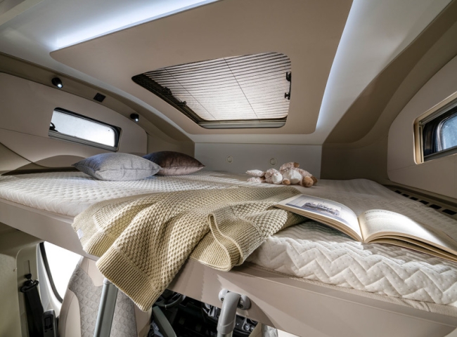 Over cab bedroom