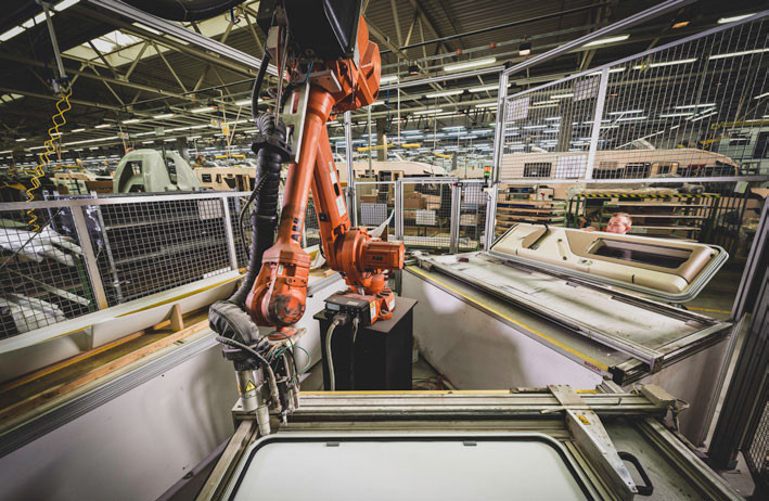 Robotická technologie Plasmatreat