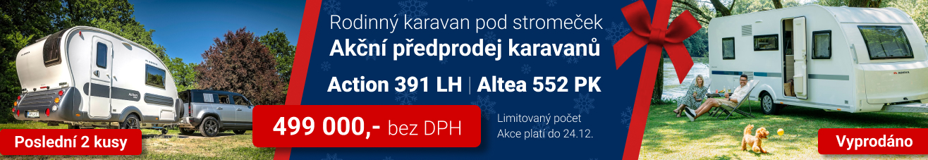 Banner Rodinný karavan pod stromeček