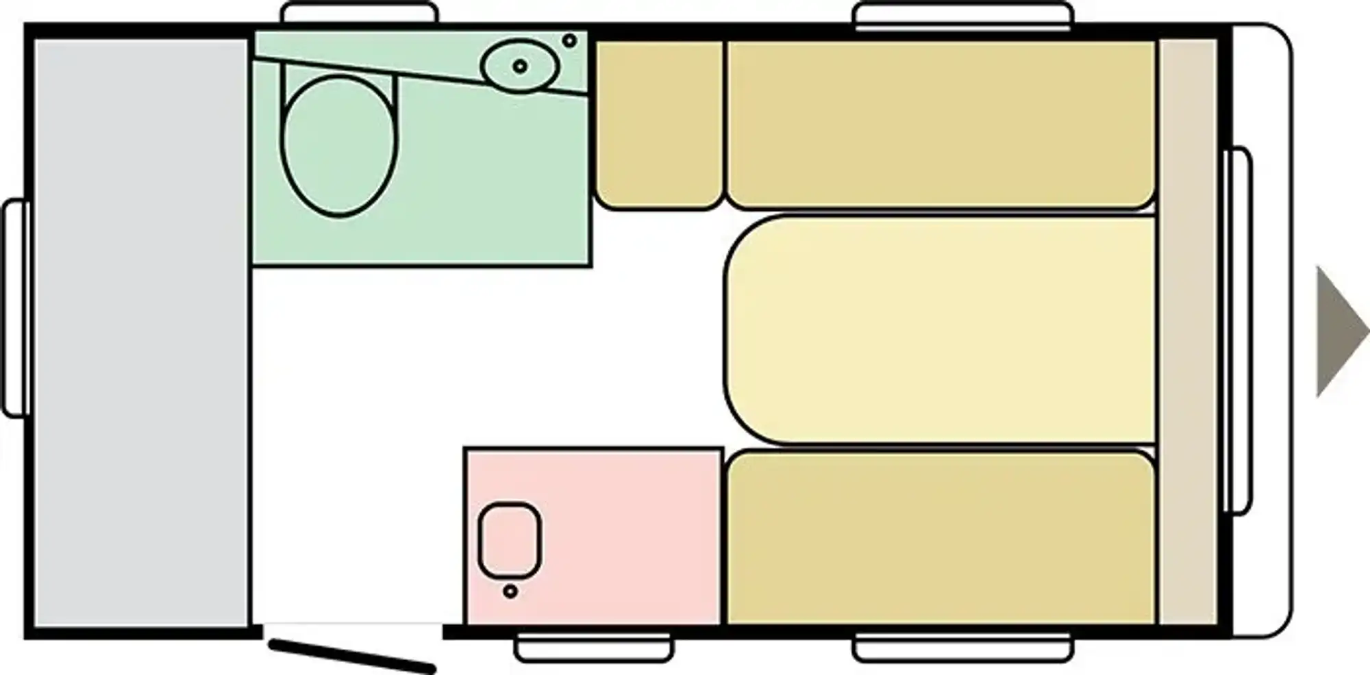 Floor plan 360 DK – daytime layout