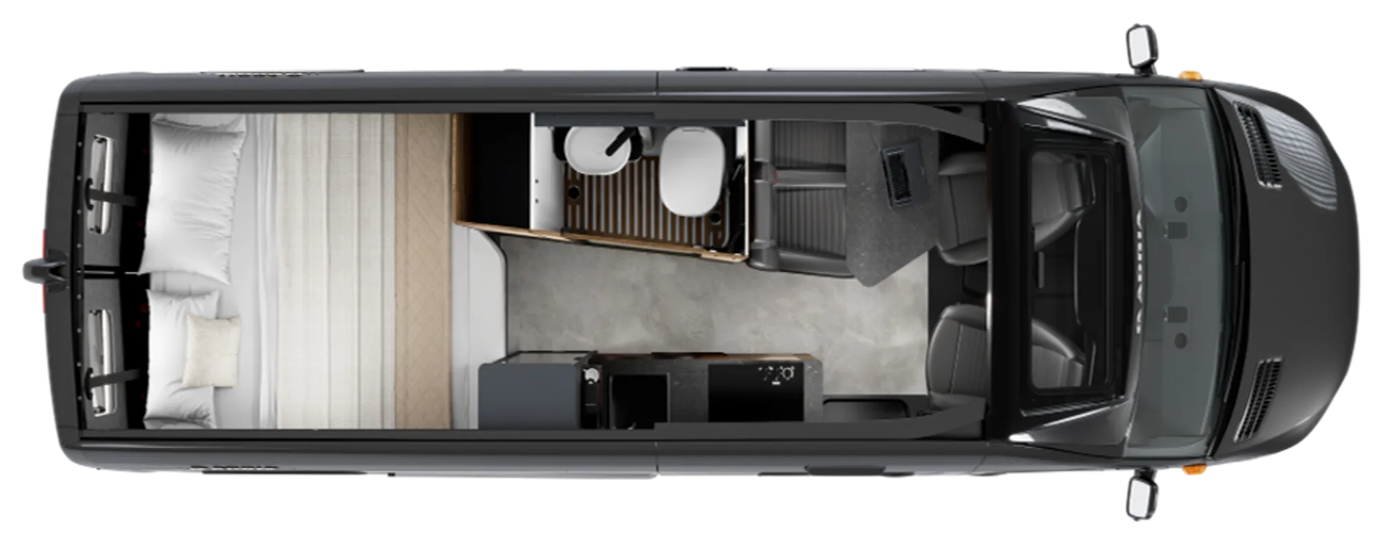 Floor plan 700 SGX PTR – daytime layout