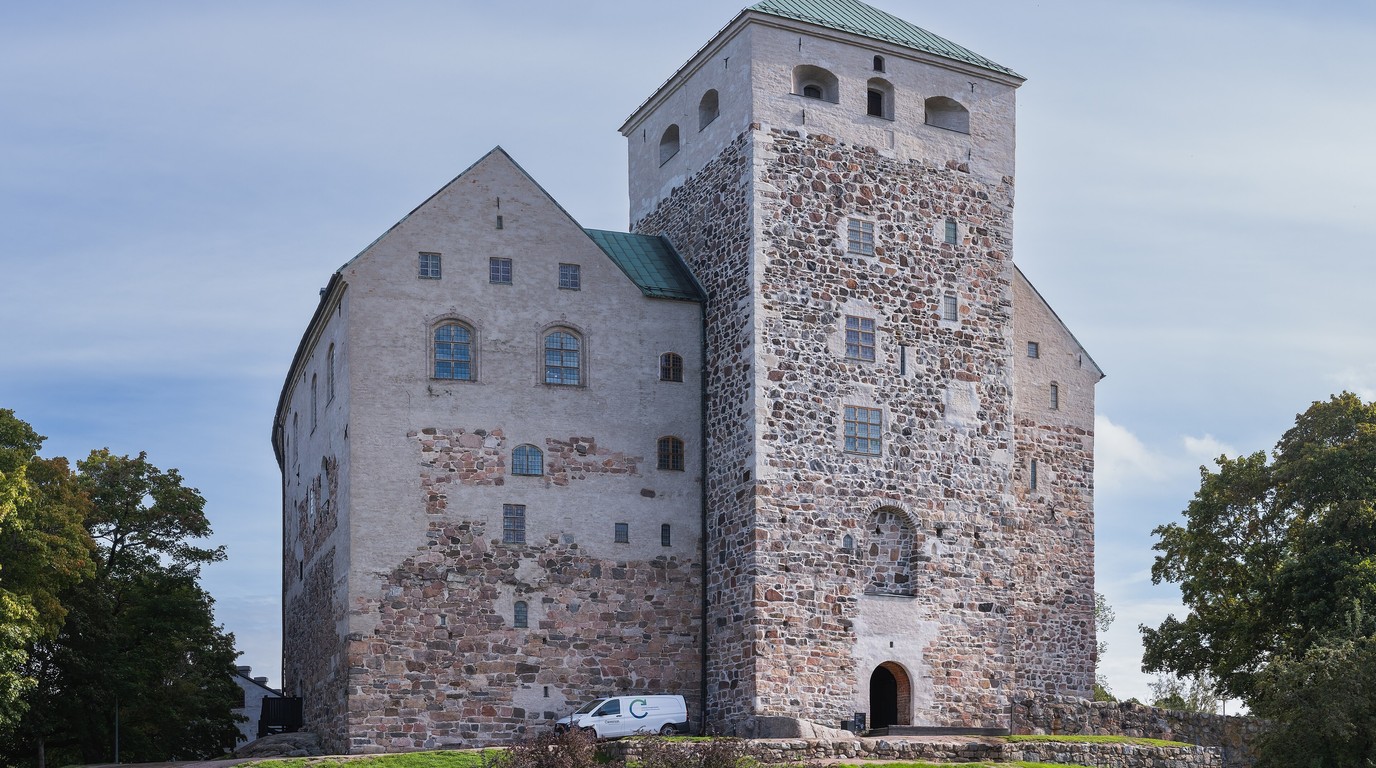 Turku Castle and Turku Cathedral
