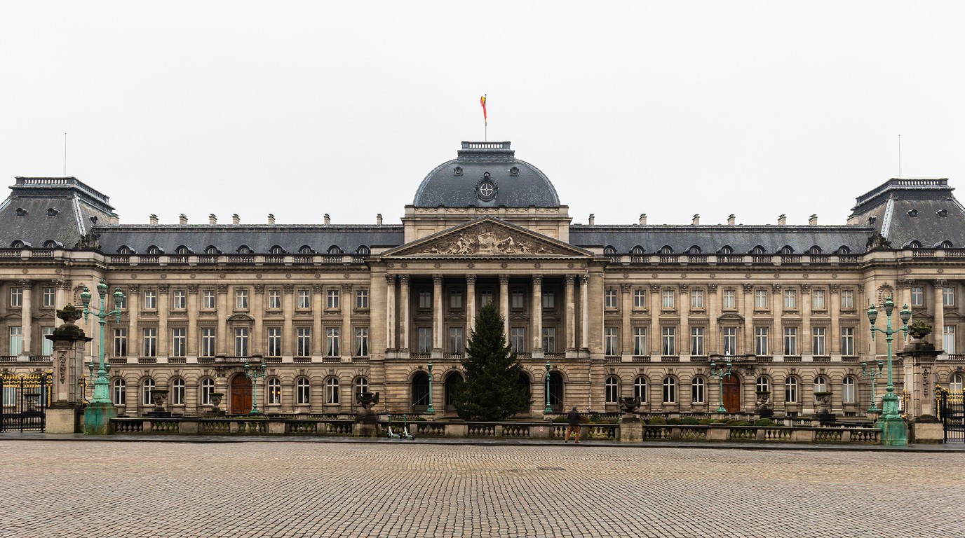 Royal Palace of Brussels and Cathedral of Our Lady in Antwerp