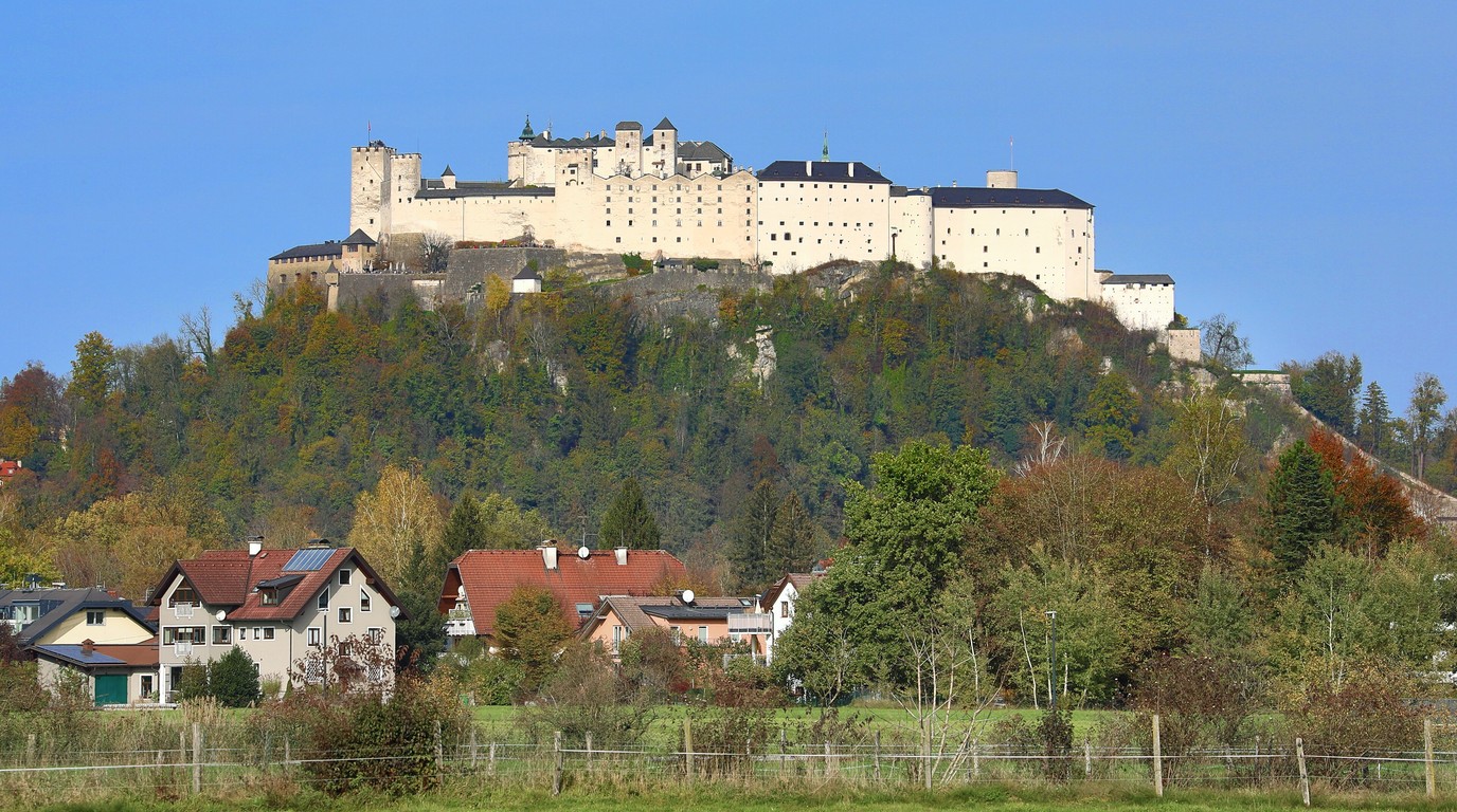 Hohensalzburg Fortress and Mirabell Palace