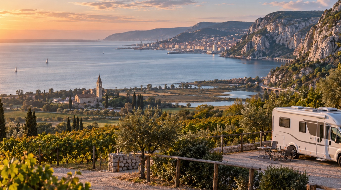 Friuli: Trieste, Aquileia and Cividale — illustrative motorhome road trip view