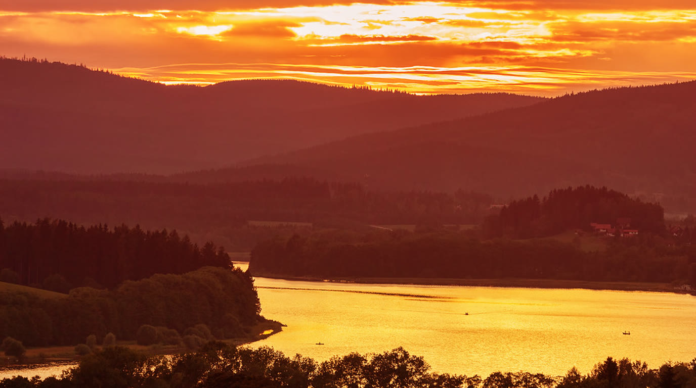 Šumava a Lipno — tip na výlet obytným vozem